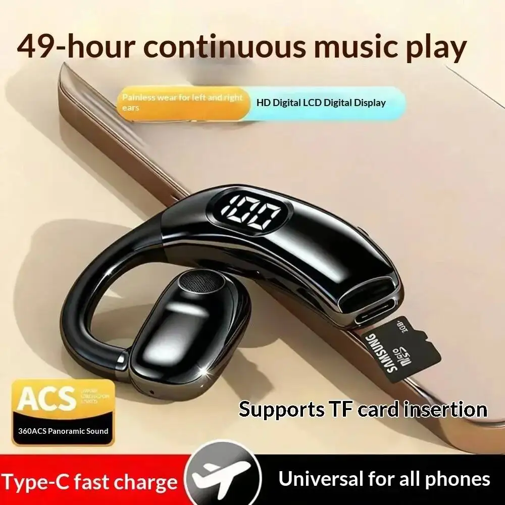 마이크가 장착된 무선 블루투스 헤드폰 이어폰 지원 TF - Bluetooth Headset On Ear 리뷰 및 가격